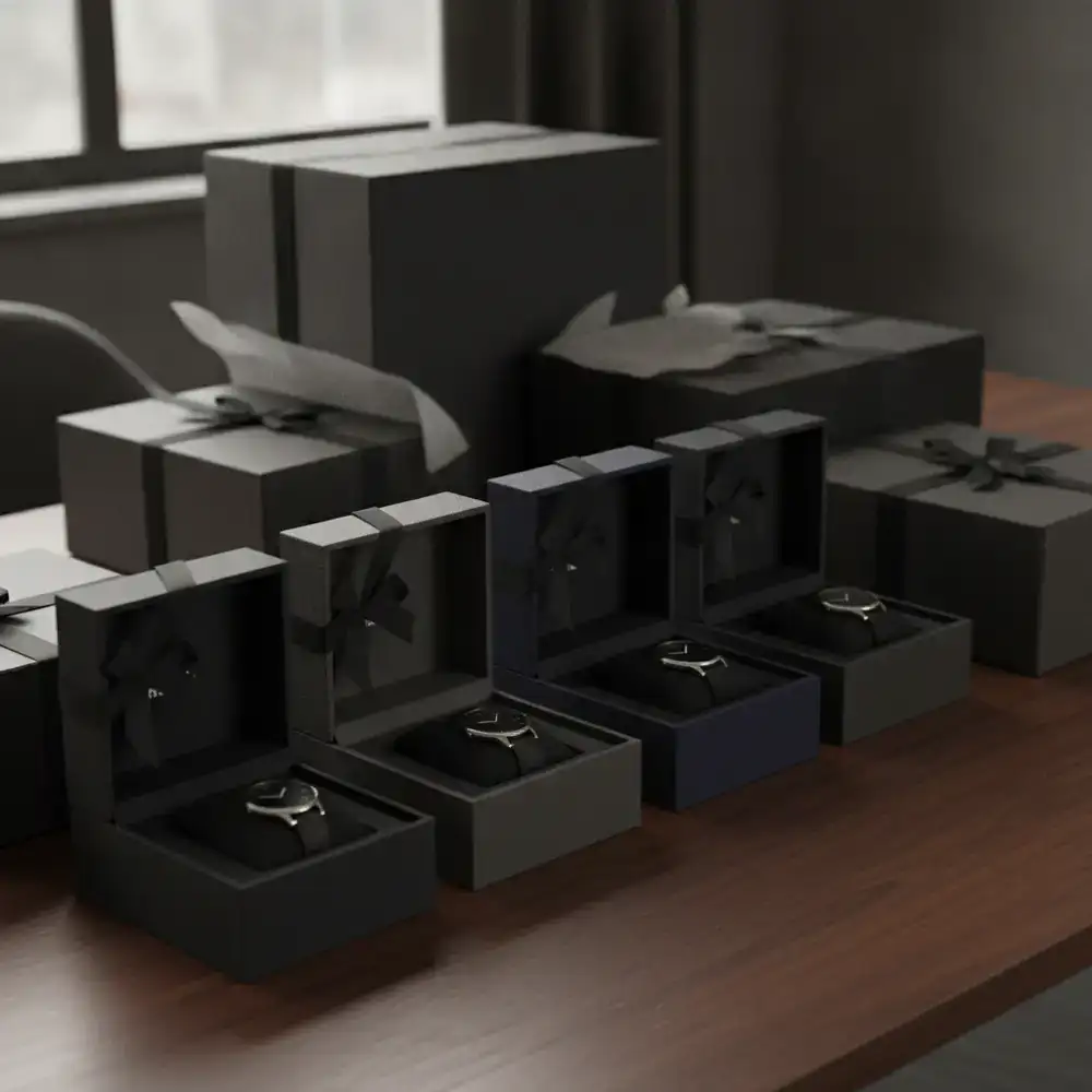 Corporate watch gifting and bulk order packaging