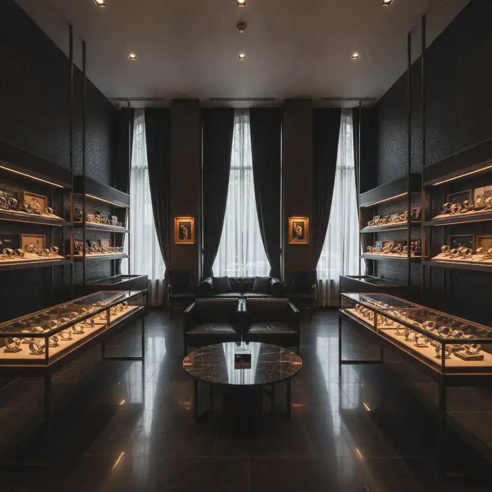 GoldenFinder Timepieces showroom in Gulshan 1, Dhaka